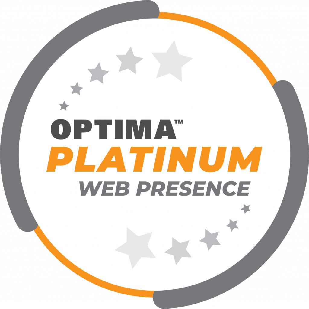For those customers looking to elevate their online identity with a sophisticated website we suggest the OPTIMA™ Platinum Web Presence Program. Merge aesthetics with functionality for a digital presence that gives your business the competitive edge.